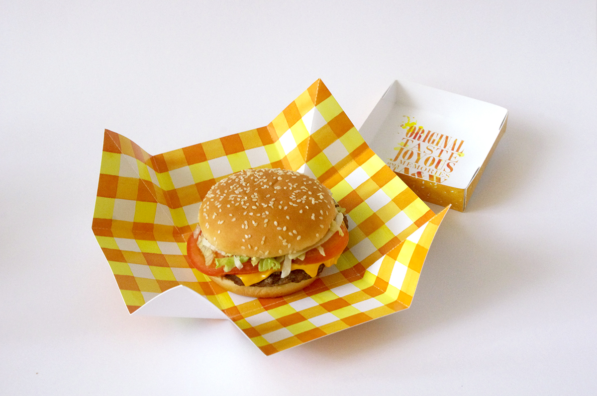 Custom Burger Paper